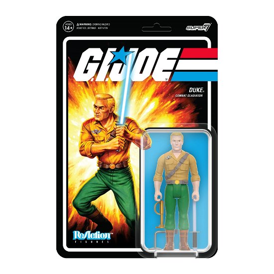 G.i. Joe Reaction Wave 5 - Duke (Combat Gladiator) - G.i. Joe Reaction Wave 5 - Duke (Combat Gladiator) - Merchandise -  - 0840049823075 - 10. januar 2023