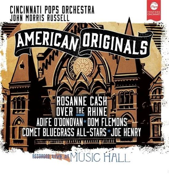 Cover for Foster / Cincinnati Pops Orchestra / Russell · American Originals (LP) [Japan Import edition] (2016)