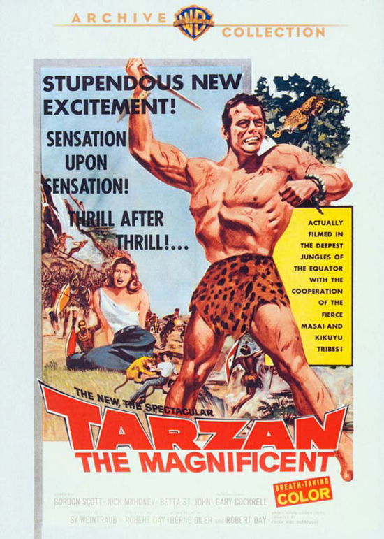 Cover for Tarzan the Magnificent (DVD) (2009)