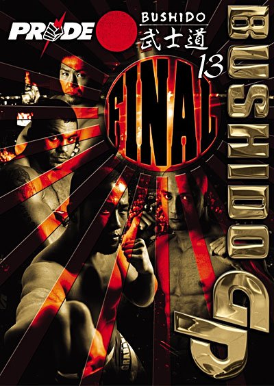 Cover for Pride Bushido 13 (DVD)