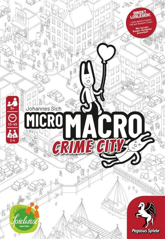 Cover for Sich · MicroMacro - Crime City (Spiel) (Bok)