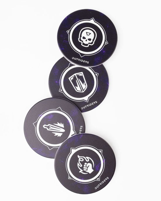 Coaster Set Outriders - Itemlab Gmbh - Merchandise - ITEMLAB GMBH - 4251972800075 - 