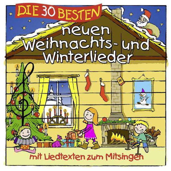 Cover for Simone Sommerland,karsten Glück &amp; Die Kita-frösche · Die 30 Besten Neuen Weihnachts-und Winterlieder (CD) (2015)