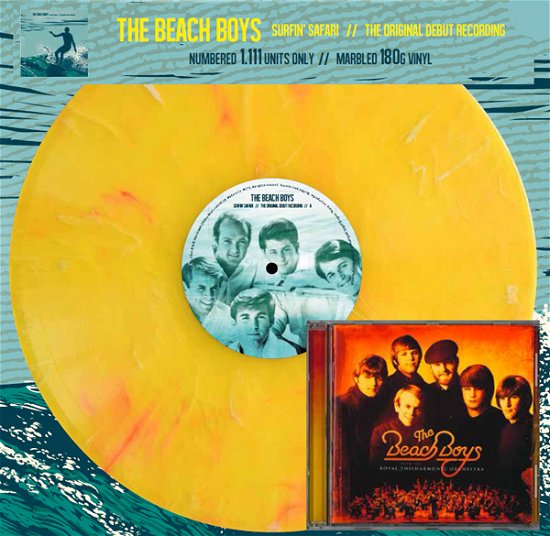 Cover for The Beach Boys · Surfin Safari (+With The Royal Philharmonic Orchestra Cd) (LP) (2020)