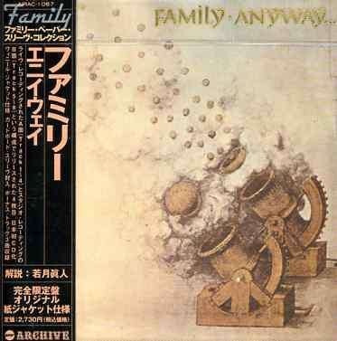 Anyway (Mini LP Sleeve) - Family - Musiikki - AMA - 4948722170075 - tiistai 7. joulukuuta 2004