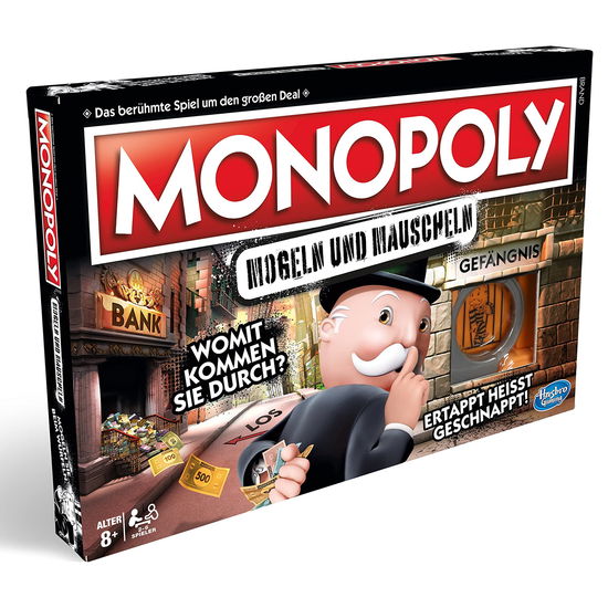 Cover for Hasbro · E1871100 - Monopoly Mogeln Und Mauscheln Familienspiel - Deutsch Version (MERCH) (2018)