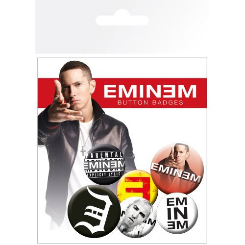 Cover for Eminem · Eminem Button Badge Pack: Recovery (MERCH)