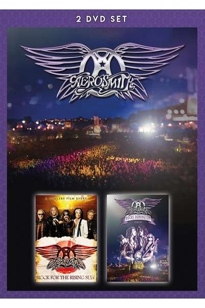 Cover for Aerosmith · Rock For The Rising Sun + Rocks Donington (DVD) (2018)