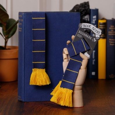 Cover for Book Scarf Bookmark - Navy &amp; Yellow (Paperback Book) (2023)