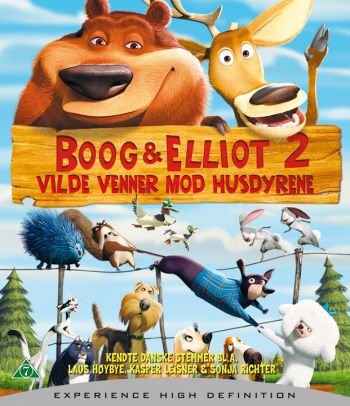 Cover for Boog &amp; Elliot 2 · Boog &amp; Elliot 2: Vilde venner mod husdyrene (2008) [BLU-RAY] (DVD) (2009)