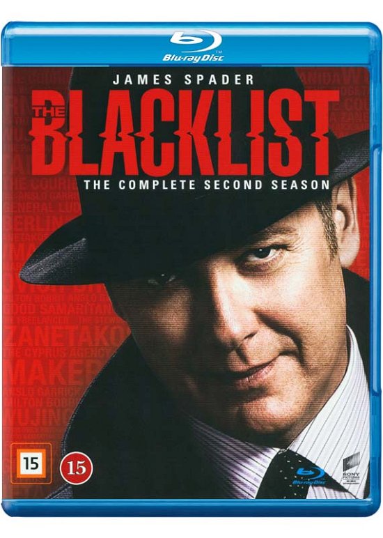 Cover for Blacklist · The Complete Second Season (Blu-ray) (2015)