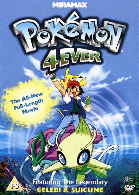 Cover for Pokemon 4ever · Pokemon Movie 4 - Pokemon 4Ever (DVD) (2011)