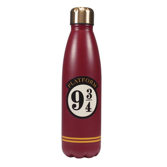 HARRY POTTER - Platform 9 3/4 - Metal Bottle - P.Derive - Merchandise - HALF MOON BAY - 5055453476075 - 2020