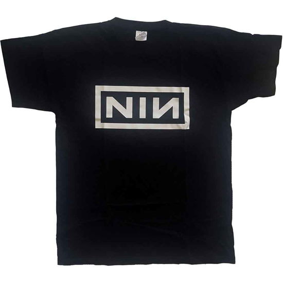Nine Inch Nails Unisex T-Shirt: Classic Logo - Nine Inch Nails - Fanituote -  - 5056368629075 - 