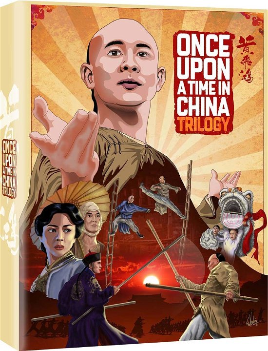 Once Upon A Time In China Trilogy - ONCE UPON A TIME IN CHINA REISSUE Eureka Classics Bluray - Filme - Eureka - 5060000704075 - 7. Dezember 2020