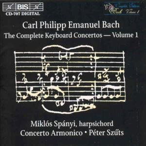 Keyboard Concertos Vol. 1 (Szuts. Concerto Armonico. Spanyi) - Spanyl / Concerto Armonico / Szuts - Musik - BIS - 7318590007075 - 24. Oktober 1995