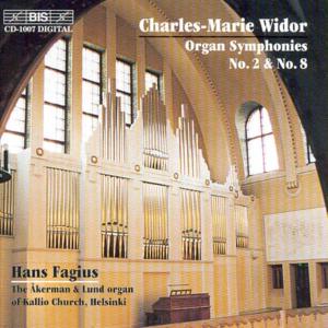 Organ Sym #2 in D Op 13 / Organ Sym #8 in B Op 42 - Widor / Fagius,hans / Helsinki - Música - Bis - 7318590010075 - 15 de dezembro de 1999