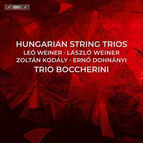 Cover for Trio Boccherini · Hungarian String Trios (CD) (2024)