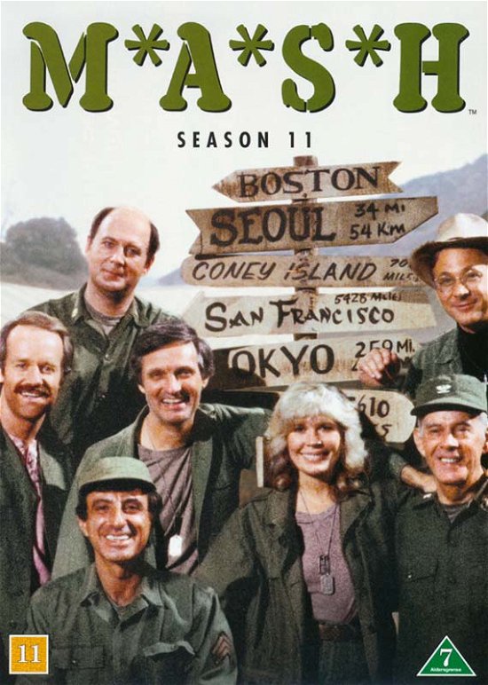 Cover for M*a*s*h · M.a.s.h. - Season 11 (DVD) (2016)