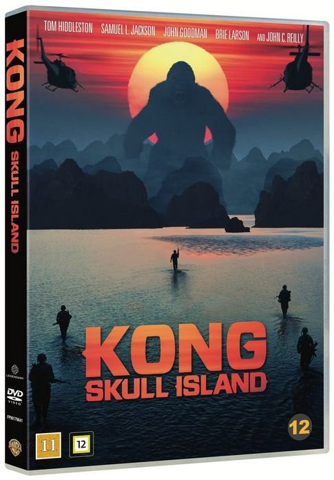 Cover for Tom Hiddleston / Samuel L. Jackson / John Goodman / Baine Larson / John C. Reilly · Kong: Skull Island (DVD) (2017)