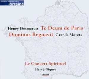 Cover for Niquet / Le Concert Spirituel · Te Deum De Paris Glossa Klassisk (CD) (2003)