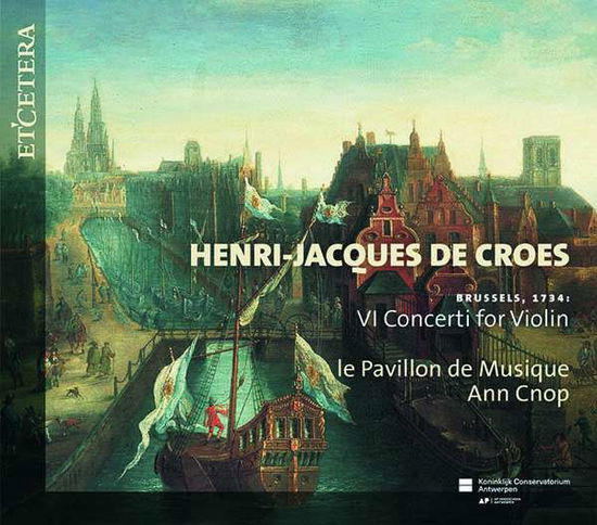 Cover for Le Pavillon De Musique · Brussels, 1734: Vi Concerti for Violin (CD) (2021)