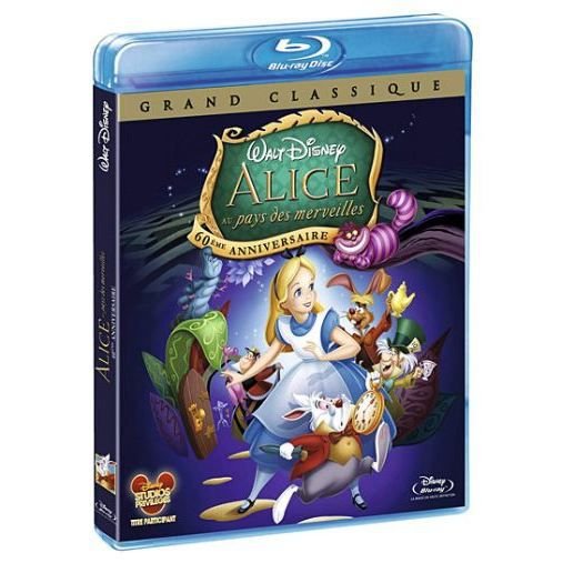 Cover for Alice Au Pays Des Merveilles (combo) (Blu-ray)