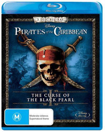 Cover for Pirates Of The Caribbean: Curse Of The Black Pearl (Blu-ray) (2000)