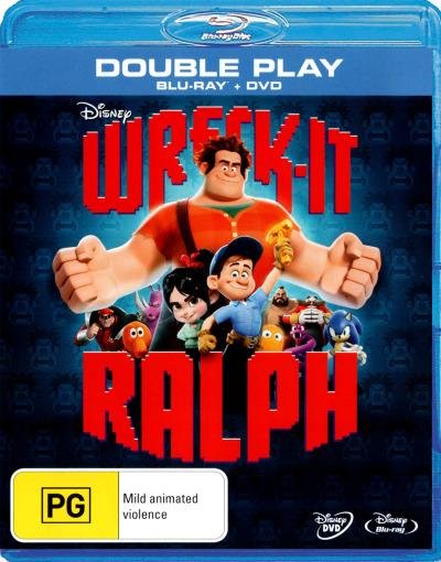 Cover for Wreck It Ralph (Blu-ray) (2022)