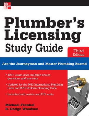 Plumber's Licensing Study Guide, Third Edition - Michael Frankel - Böcker - McGraw-Hill Education - Europe - 9780071798075 - 16 november 2012