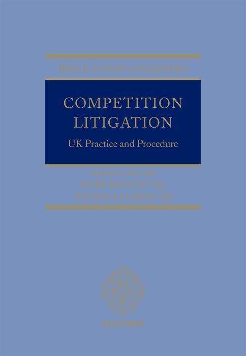 Cover for Mark; Gr Brealey Qc · Competition Litigation: UK Practice and Procedure (Hardcover Book) [2 Revised edition] (2019)