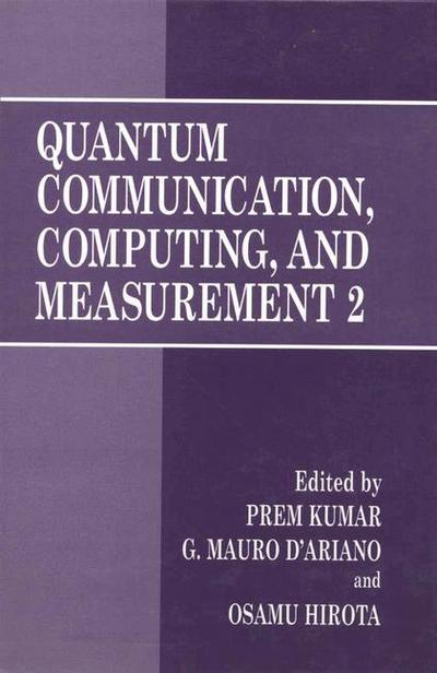 Cover for International Conference on Quantum Communication Measurement and Computing · Quantum Communication, Computing and Measurement (Hardcover Book) (2000)