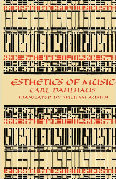 Cover for Carl Dahlhaus · Esthetics of Music (Paperback Book) (1982)