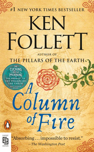 Cover for Ken Follett · Column Of Fire, A (Exp) (Bok) (2018)