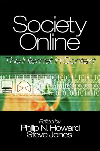 Cover for Steve Jones · Society Online: The Internet in Context (Innbunden bok) (2003)