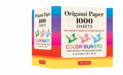 Cover for Tuttle Studio · Origami Paper Color Bursts 1,000 sheets 4&quot; (10 cm): Tuttle Origami Paper: Double-Sided Origami Sheets Printed with 12 Different Designs (Instructions Included) (Papirvare) (2022)