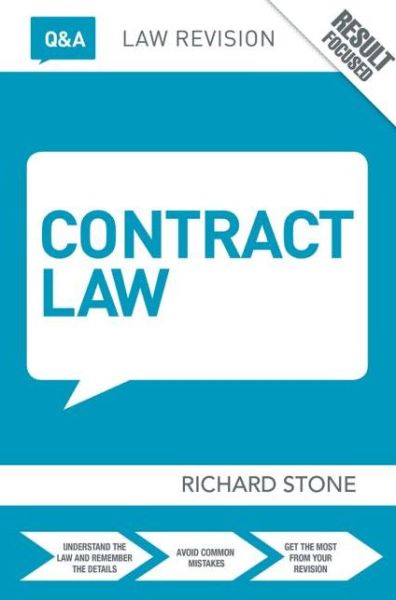 Cover for Richard Stone · Q&amp;A Contract Law - Questions and Answers (Paperback Book) (2014)