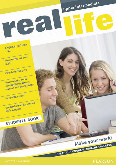 Cover for Sarah Cunningham · Real Life Global Upper Intermediate Students Book - Real Life (Paperback Book) (2011)