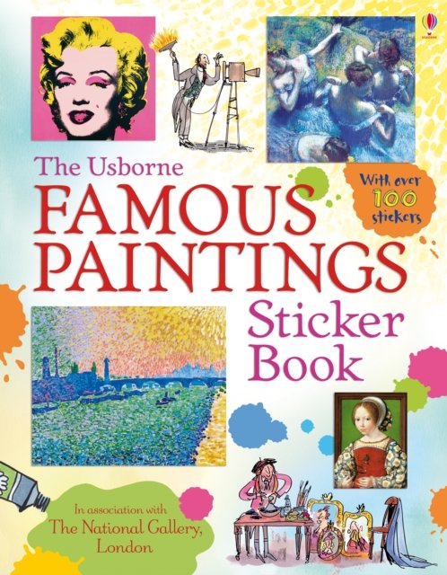 Cover for Megan Cullis · Famous Paintings Sticker Book (Paperback Book) (2013)