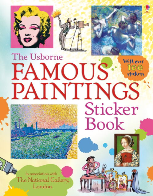 Cover for Megan Cullis · Famous Paintings Sticker Book (Pocketbok) (2013)