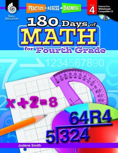 Cover for Jodene Smith · 180 Days of Math for Fourth Grade: Practice, Assess, Diagnose (Pocketbok) (2011)