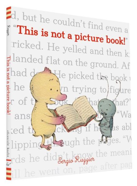 Cover for Sergio Ruzzier · This Is Not a Picture Book (Hardcover Book) (2016)