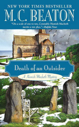 Cover for M. C. Beaton · Death of an Outsider - A Hamish Macbeth Mystery (Paperback Bog) [Reissue edition] (2013)