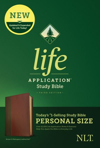Cover for Tyndale · NLT Life Application Study Bible, Third Edition, Brown (Læderbog) (2020)