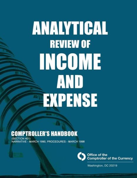 Cover for Comptroller of the Currency Administrato · Analytical Review of Income and Expense (Pocketbok) (2015)