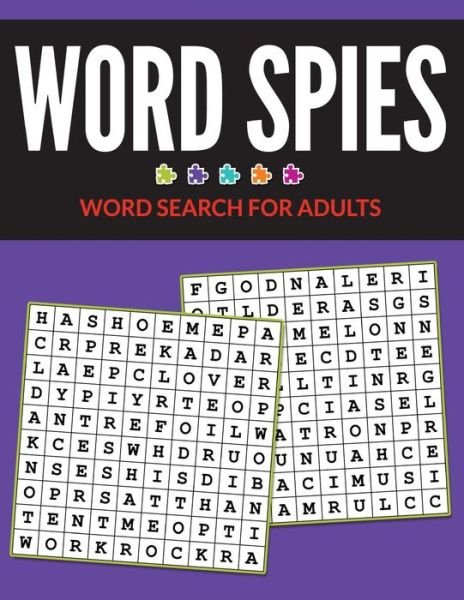 Cover for Puzzle Books · Word Spies - Word Search for Adults (Pocketbok) (2015)