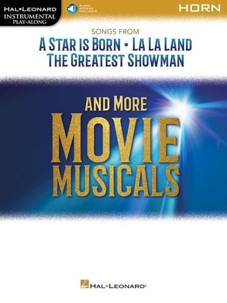 Instrumental Playalong Songs from Movie Musicals Hn Bk/audio - Hal Leonard Publishing Corporation - Boeken - Hal Leonard Corporation - 9781540044075 - 1 december 2018