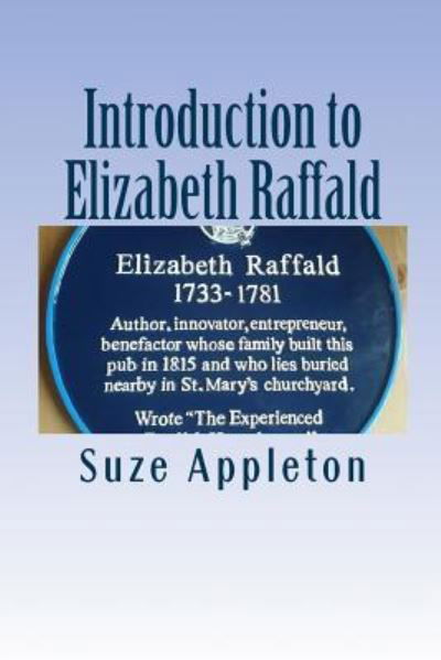 Cover for Suze Appleton · Introduction to Elizabeth Raffald (Pocketbok) (2017)