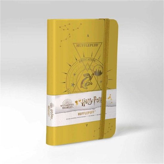 Cover for Insight Editions · Harry Potter: Hufflepuff Constellation Ruled Pocket Journal - HP Consetllation (Gebundenes Buch) (2020)