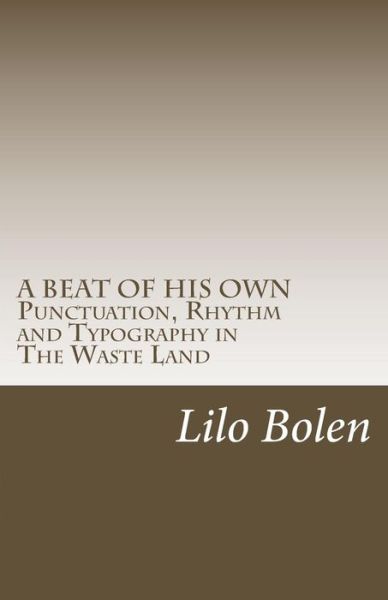 Cover for Lilo Bolen Ma · A beat of his own (Paperback Book) (2018)